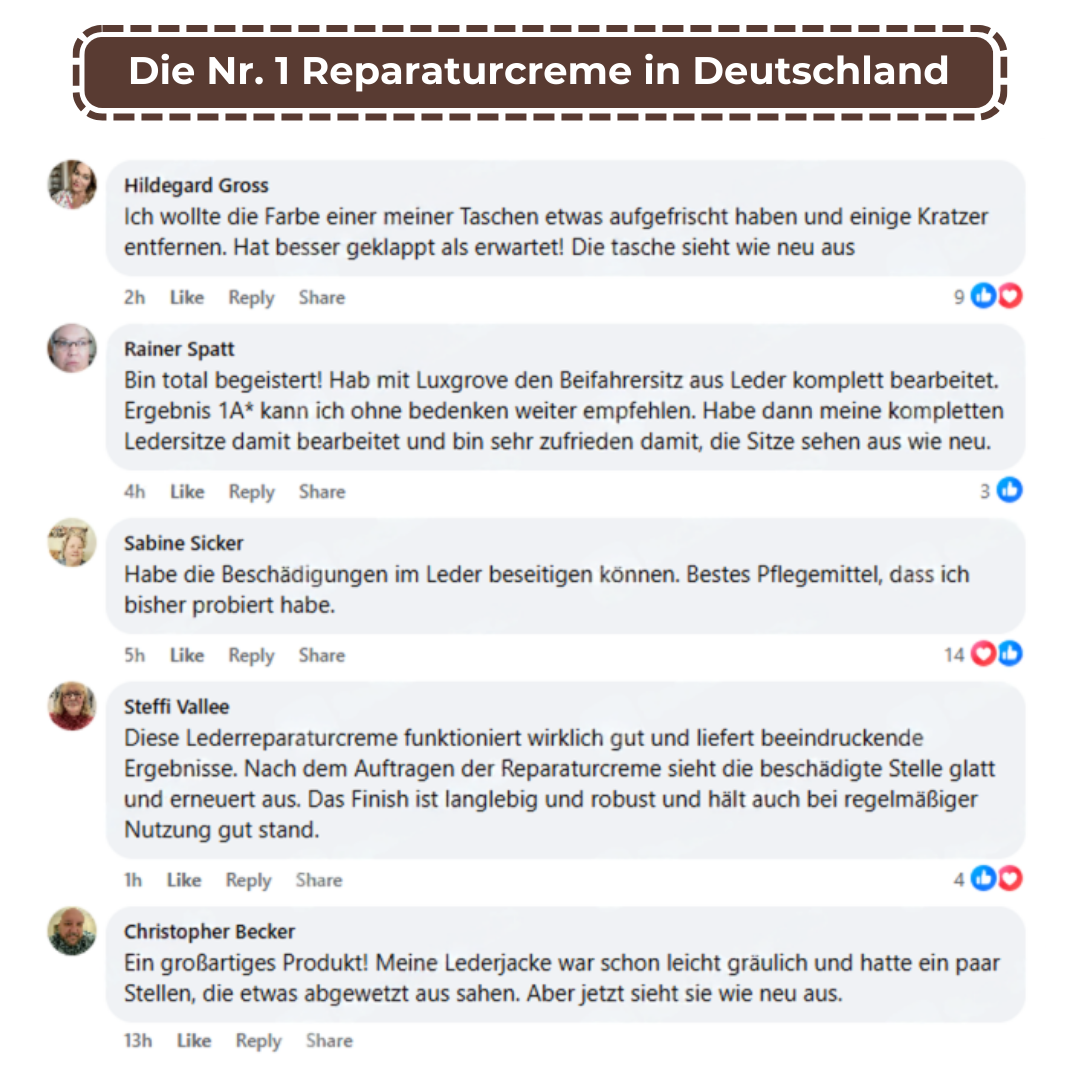 Luxgrove™ - Reparaturcreme für Leder